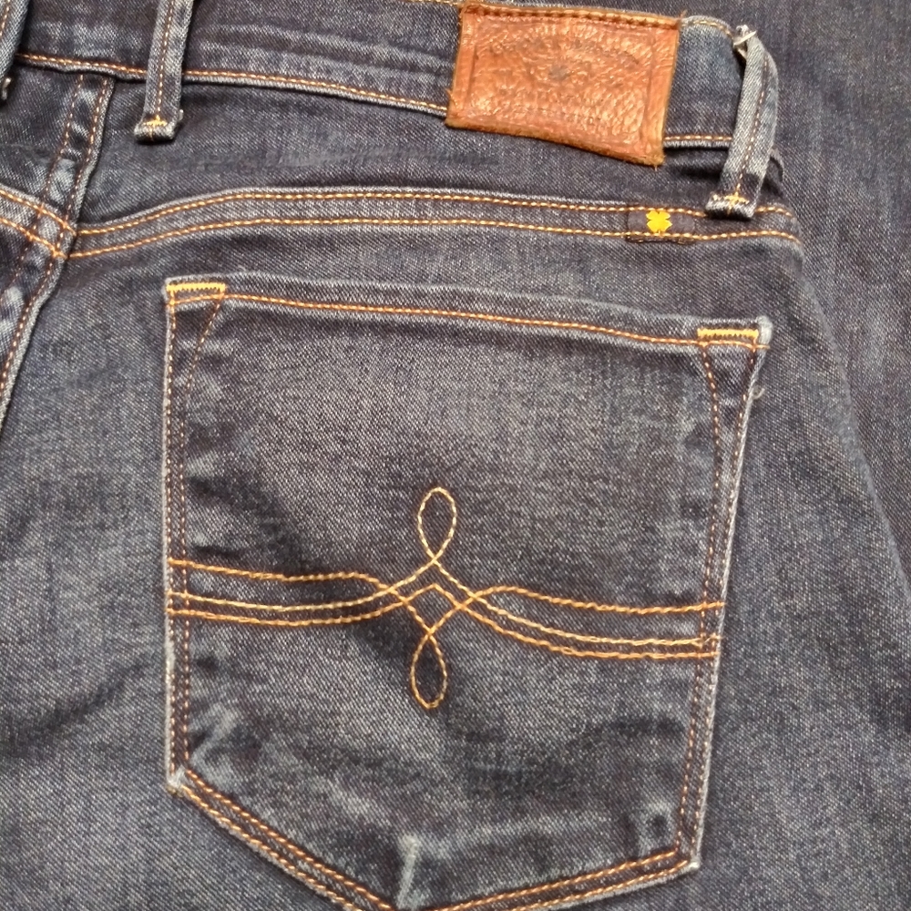 LUCKY Brand 6/28 Cate Stack Skinny Jeans Like New - Picture 2 of 4